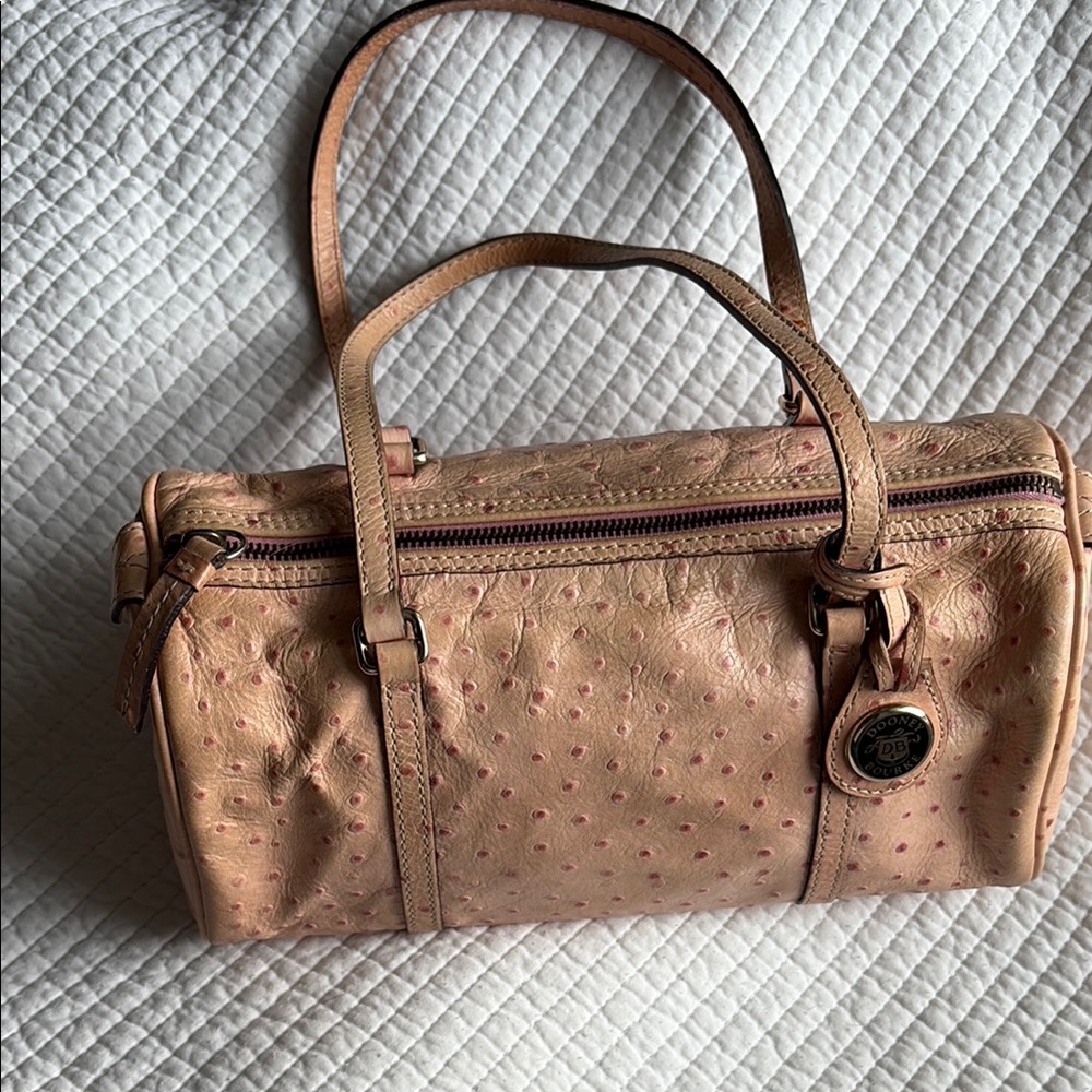 Dooney & Bourke Elegant Ostrich Handbag